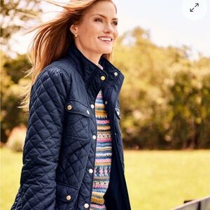 Talbots FAIR ISLE MOCKNECK SWEATER